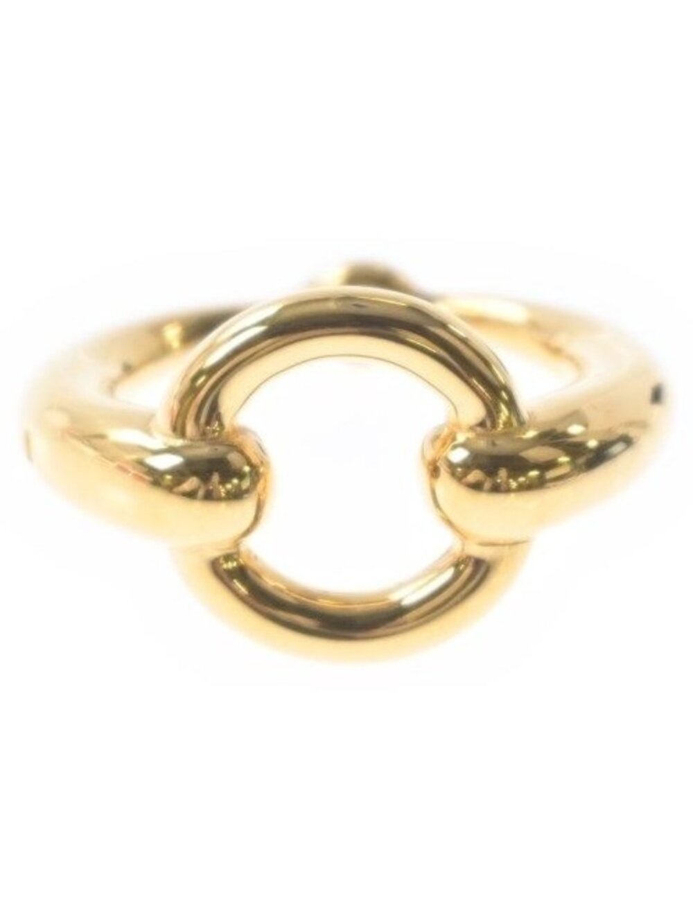 Hermes Scarf Ring Gold
